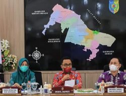 Wabup Oky dan Wakil Ketua PKK Batu Bara Sambut Kedatangan Tim Monitoring PKK Provinsi Sumut