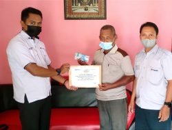 PT Timah Tbk Bantu Biaya Pendidikan Raja Ilham Warga Desa Gemuruh