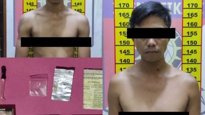 Satreskoba Polres Wonogiri Ringkus Dua Pemuda Pengedar Sabu