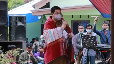 Bupati Samosir dan PPRTB Serta IALUSIDO Lakukan Penanaman 1000 Pohon Mahoni Tahap I di Tamba Dolok