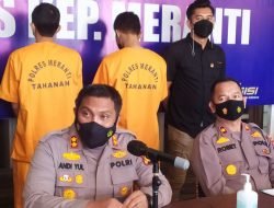 Polres Meranti Ekspos Kasus Dugaan Korupsi Dana Desa Mantan Kades Baran Melintang