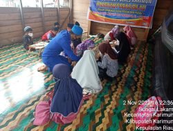 Anggota Satpolairud Luangkan Waktu Mengajar Al-Quran