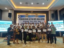 Untung Dame Resmi Pimpin BPD IHKA Kepri di Tiga Tahun Mendatang