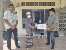 PT Timah Serahkan Bantuan Pembangunan Mushola Pantai Ketam