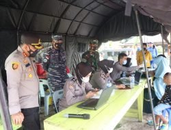 Polres Meranti Gelar Vaksin Massal Serentak di Setiap Kecamatan.