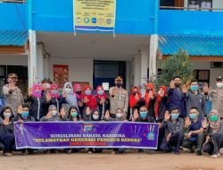 Sosialisasi Kelompok 11 KKN UNRIKA 2021 Ajak Siswa SMP Batam Jadi Generasi Anti Narkoba