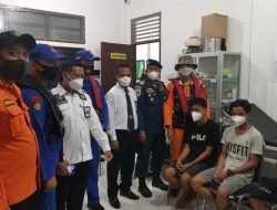 Satpolairud Polres Karimun Berhasil Evakuasi 5 Korban Kru Kapal Tenggelam di Perbatasan Perairan Malaysia