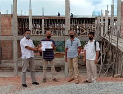 Percepat Penyelesaian Musala Miftahul Khoir Sei Bati, PT Timah Salurkan Bantuan kepada Pengurus Musala