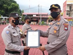 29 Personel Polres Karimun Terima Penghargaan dari Kapolres Karimun