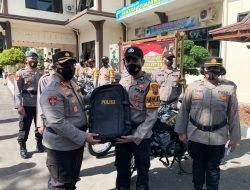 Maksimalkan Pelayanan Masyarakat, Kapolres Wonogiri Serahkan Kendaraan Dinas Kepada Anggota Polsek