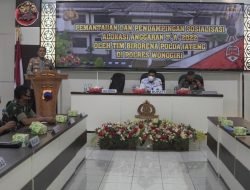 Transparansi Anggaran, Polres Wonogiri Gelar Sosialisasi Alokasi Anggaran Tahun 2022