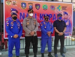 Kapolres Karimun Bersama Dir Polairud Polda Kepri Tinjau Kegiatan Nasi Kapau