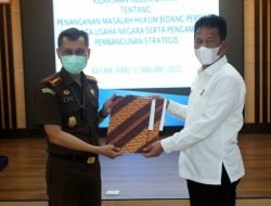 Pemko Batam Jalin MoU dengan Kejaksaan
