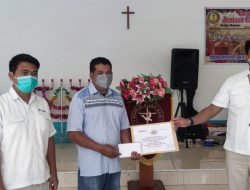 PT Timah Tbk Serahkan Bantuan untuk Renovasi Rumah Ibadah di Prayun