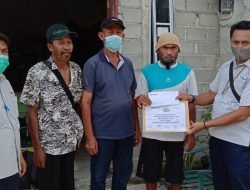 PT Timah Tbk Renovasi 11 Unit Rumah Nelayan di Kelurahan Tebing dan Teluk Uma