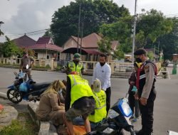 Tim Yustisi Meranti Terus Gencarkan Operasi Prokes, 7 Pelanggar Disanksi