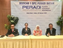Ini Sosok Ketua Terpilih Peradi SAI Batam Hasil Muscab