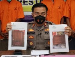 Empat Spesialis Pembobol Rumah Kosong Diringkus Polsek Lubuk Baja
