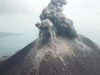 Gunung Anak Krakatau Semburkan Abu Vulkanik 357 mdpl