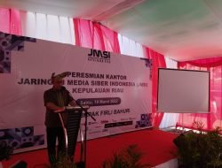 Pembina JMSI Kepri, Yan Fitri Halimansyah Berharap JMSI Bisa Memberikan Pemberitaan Mendidik dan Mengedukasi