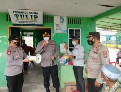 Kapolres Karimun Berikan Door Prize Kepada Masyarakat yang Di Vaksin