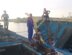 Tabrak Karang KM Bagas Arsakhan Mengalami Kebocoran Dilambung Depan