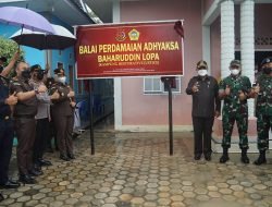 Kejari Karimun Resmikan Kampung Restoratif Juctice