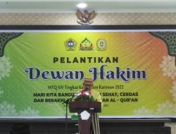 Sekda Karimun Drs Muhd Firmansyah Melantik Dewan Hakim MTQ Ke XIV Tingkat Kabupaten Karimun