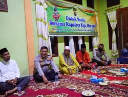 Duduk Besile Bersama, Kapolres Kepulauan Meranti Sambangi Desa Banglas
