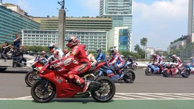 Resmi! Parade MotoGP di Jakarta Tengah Berlangsung Hari Ini