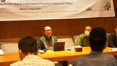 Kepala Kantor Perwakilan Bank Indonesia Provinsi Kepulauan Riau, Musni Hardi Kusuma Atmaja