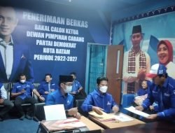 Kamarudin Muda Daftar Calon Ketua DPC Demokrat Batam Periode 2022 – 2027