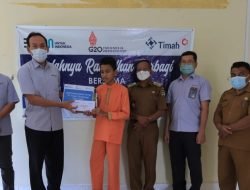 Berbagi Kebahagiaan Jelang Lebaran, PT Timah Tbk Salurkan Bantuan ke 200 Anak Yatim