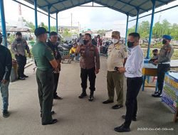 Personil Gabungan Awasi dan Cek Aktivitas Turun Naik Penumpang di Pelabuhan Tanjung Harapan