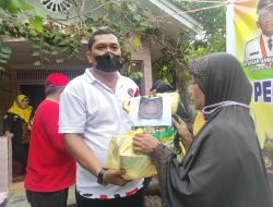 Berbagi di Bulan Suci Ramadhan DPC PBB Dan DPD Gamawa Bagikan Paket Sembako ke Warga Kurang Mampu