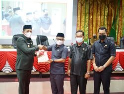 DPRD Kepulauan Meranti Gelar Rapat Paripurna Penyampaian LKPj Tahun 2021 Oleh Bupati