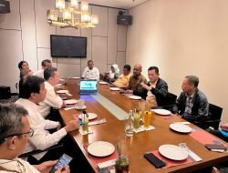 Ansar Bahas Proyek Strategis Kepri Dengan Eks CEO Bukalapak