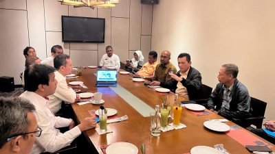 Ansar Bahas Proyek Strategis Kepri Dengan Eks CEO Bukalapak