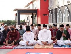 Keluarga Besar Polres Meranti Gelar Salat Ied dan Halal Bihalal