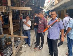 Polres Meranti Imbau Pedagang Tak Lagi Menjual Senapan Plastik