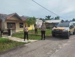 Personil Sat Samapta Polres Meranti Gencarkan Patroli ke Rumah-rumah Pemudik