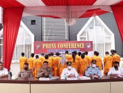 Polres Meranti Berhasil Ungkap Peredaran 1,5 Kg Sabu