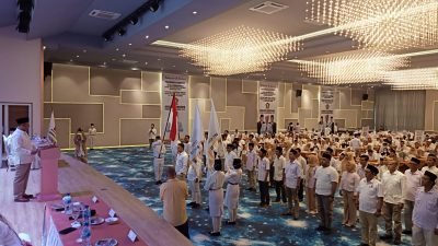 Pengukuhan DPC Partai Gerindra Bintan Dihadiri Ribuan Kader