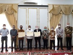 PLTS 2 Gigawatt Bakal Dibangun di Kecamatan Sugi Besar, Bupati Karimun Teken MoU dengan Perusahaan