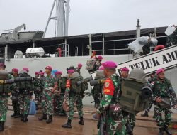 Jaga Kedaulatan NKRI, Marinir 10 SBY Berangkatkan 88 Personel ke Pulau Terluar