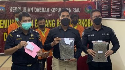 Polda Kepri Musnahkan Barang Bukti Narkotika dari Tiga Kasus yang Berbeda