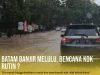 Banjir Sebabkan Kemacetan Parah di Beberapa Jalan di Kota Batam
