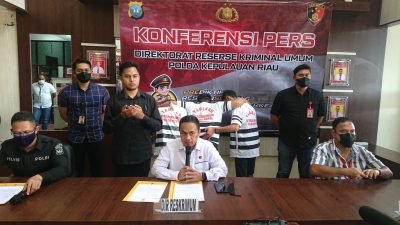 Usai Beraksi di 30 Wilayah Kota Batam, Komplotan Curanmor Dibekuk Polisi