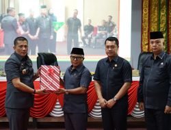 DPRD Gelar Rapat Paripurna Penyampaian Ranperda Tentang Pertanggungjawaban Pelaksanaan APBD Meranti 2021