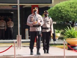 Kapolres Karimun Pimpin Apel Pembukaan Latja Siswa Diktuba Polri SPN Polda Kepri